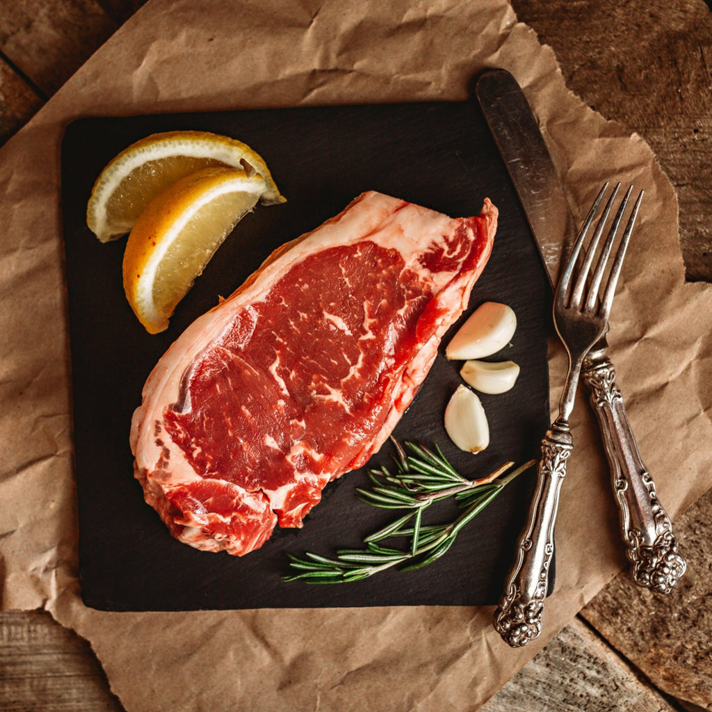 Dry Aged Beef New York Strip Steak