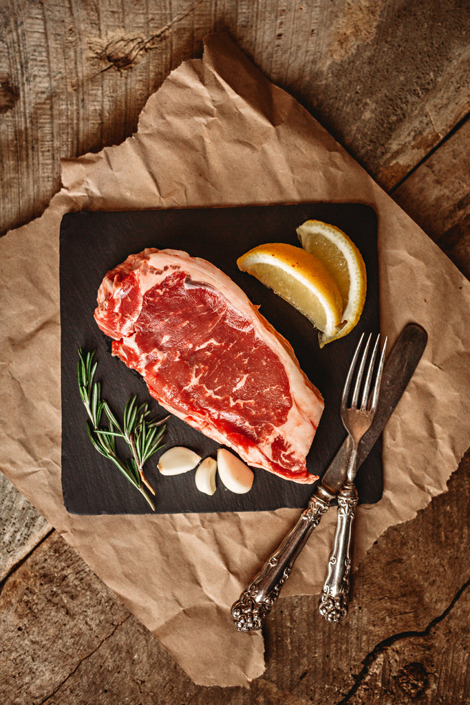 Dry Aged Beef New York Strip Steak