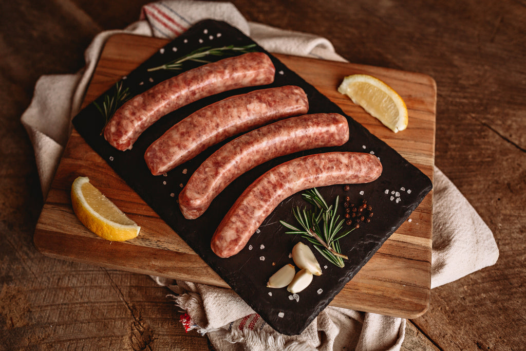 Pastured Pork Beer Bratwurst Sausage